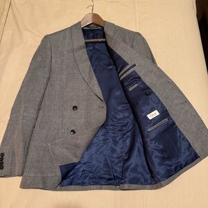 LIKE NEW JCrew Ludlow Shawl Collar Blazer, Italian Fabric by Tessuti Carpini